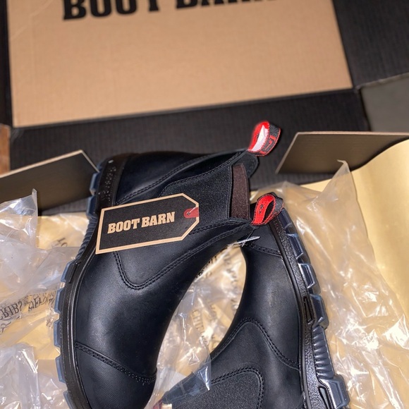 Red Back Chelsea Work boot - Picture 3 of 5